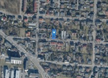 Dom w miejscowości Pabianice, Michała Ossowskiego 16A (łódzkie). Działka numer: 55. Michała Ossowskiego 16A, 95-200, Pabianice, (woj. łódzkie)