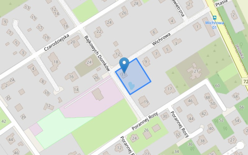 Dom w miejscowości Wólka Kozodawska, Wichrowa 11 (mazowieckie). Działka numer: 295/1. Domy. Wichrowa 11, 05-500, Wólka Kozodawska, (woj. mazowieckie)