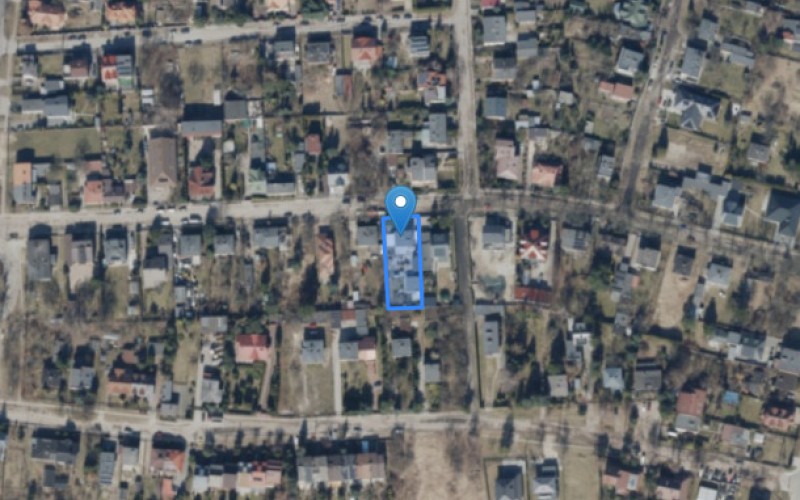 Dom w miejscowości Łódź, Wyżynna 21 (łódzkie). Działka numer: 499. Domy. Wyżynna 21, 92-107, Łódź, (woj. łódzkie)