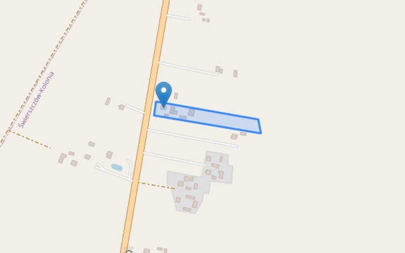 Dom w miejscowości Świerszczów-Kolonia, Świerszczów-Kolonia 29 (lubelskie). Działka numer: 110/1. Domy. Świerszczów-Kolonia 29, 21-070, Świerszczów-Kolonia, (woj. lubelskie)