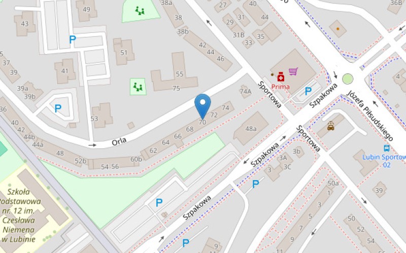 Mieszkanie w miejscowości Lubin, Orla 70/27 (dolnośląskie). Mieszkania. Orla 70/27, 59-337, Lubin, (woj. dolnośląskie)