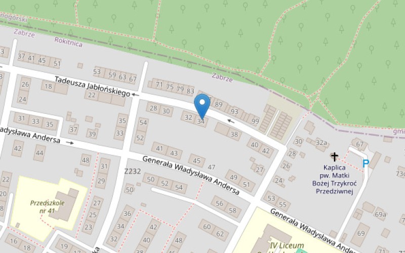 Mieszkanie w miejscowości Zabrze, Tadeusza Jabłońskiego 34/6 (śląskie). Mieszkania. Tadeusza Jabłońskiego 34/6, 41-808, Zabrze, (woj. śląskie)