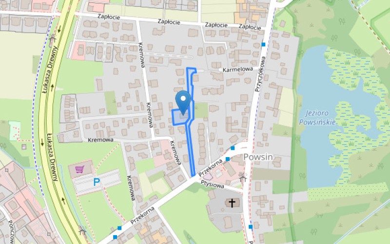 Dom w miejscowości Warszawa, Przekorna 61 (mazowieckie). Działki numer: 124/21, 154. Domy. Przekorna 61, 02-971, Warszawa, (woj. mazowieckie)