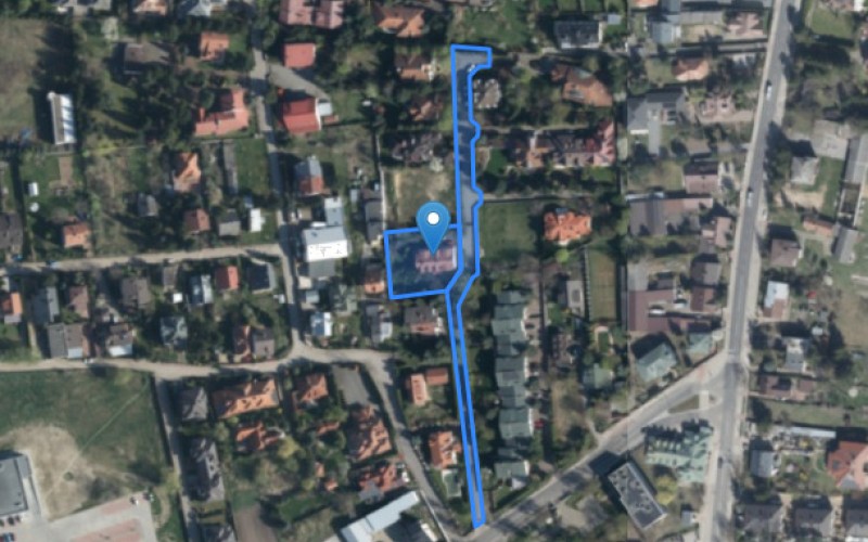 Dom w miejscowości Warszawa, Przekorna 61 (mazowieckie). Działki numer: 124/21, 154. Domy. Przekorna 61, 02-971, Warszawa, (woj. mazowieckie)