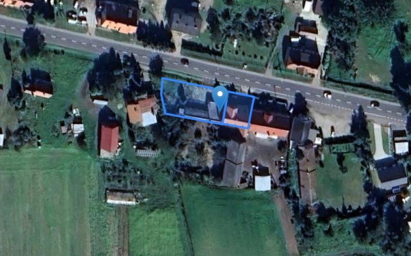 Dom w miejscowości Dębowa Łęka, Dębowa Łęka (lubuskie). Działki numer: 243, 244/1. Domy. Dębowa Łęka, 67-400, Dębowa Łęka, (woj. lubuskie)