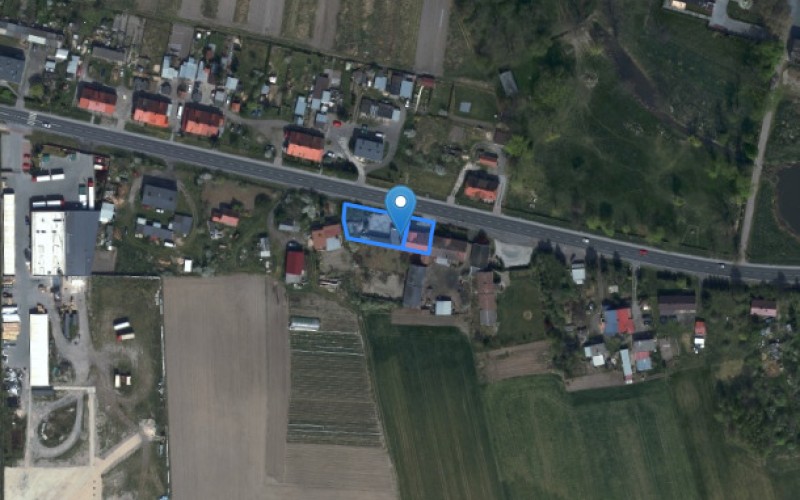 Dom w miejscowości Dębowa Łęka, Dębowa Łęka (lubuskie). Działki numer: 243, 244/1. Domy. Dębowa Łęka, 67-400, Dębowa Łęka, (woj. lubuskie)