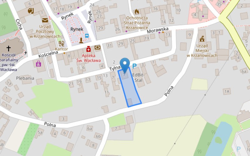 Dom w miejscowości Krzanowice, Tylna 5 (śląskie). Działka numer: 2722. Domy. Tylna 5, 47-470, Krzanowice, (woj. śląskie)