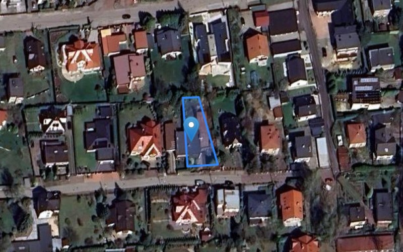 Dom w miejscowości Katowice, Motyli 27 (śląskie). Działka numer: 123/2. Domy. Motyli 27, 40-646, Katowice, (woj. śląskie)