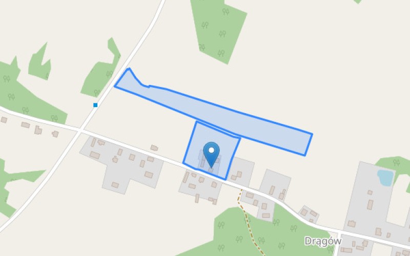 Dom w miejscowości Drągów, Drągów 5 (dolnośląskie). Działki numer: 211, 234. Domy. Drągów 5, 56-416, Drągów, (woj. dolnośląskie)