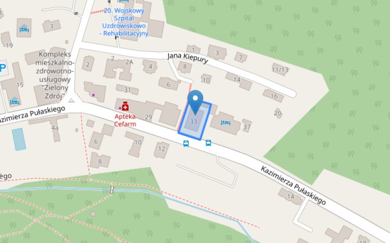 Nieruchomość komercyjna w miejscowości Krynica-Zdrój, Kazimierza Pułaskiego 33 (małopolskie). Nieruchomości komercyjne. Kazimierza Pułaskiego 33, 33-380, Krynica-Zdrój, (woj. małopolskie)