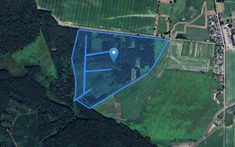 Grunt w miejscowości Stare Sioło, Stare Sioło (podkarpackie). Działka numer: 1073. Działki i grunty. Stare Sioło, 37-630, Stare Sioło, (woj. podkarpackie)