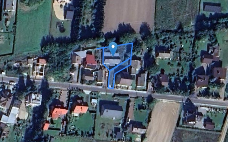 Dom w miejscowości Półwiosek Lubstowski, Półwiosek Lubstowski 48A (wielkopolskie). Działki numer: 78/6, 78/8. Domy. Półwiosek Lubstowski 48A, 62-561, Półwiosek Lubstowski, (woj. wielkopolskie)