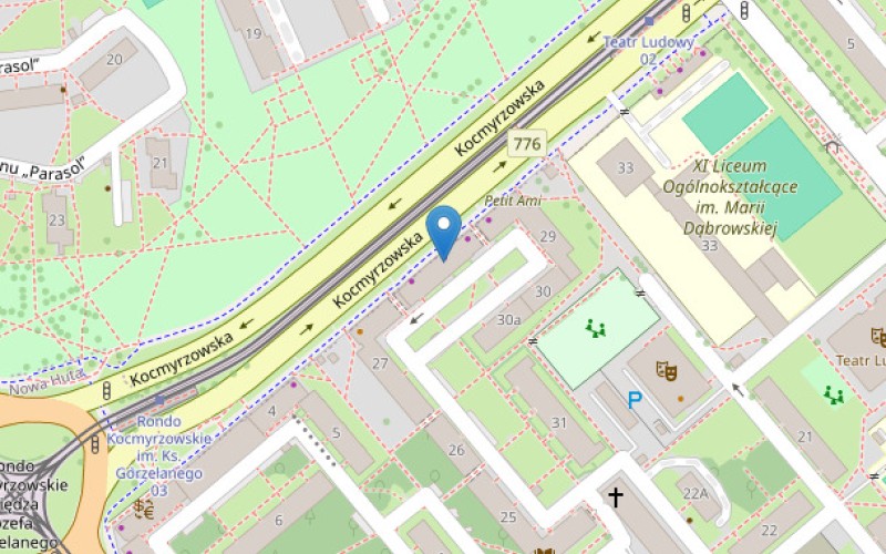 Mieszkanie w miejscowości Kraków, Osiedle Teatralne 28/8 (małopolskie). Mieszkania. Osiedle Teatralne 28/8, 31-947, Kraków, (woj. małopolskie)