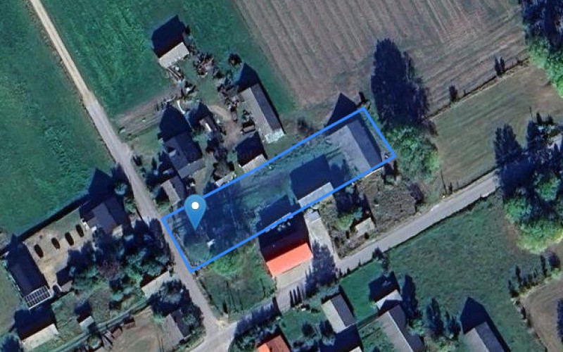 Dom w miejscowości Osmola, Osmola 46 (podlaskie). Działka numer: 587. Domy. Osmola 46, 17-306, Osmola, (woj. podlaskie)