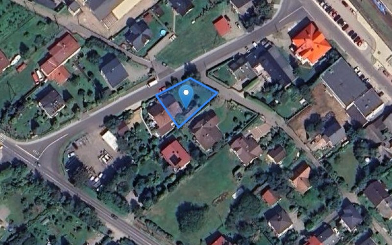 Dom w miejscowości Łodygowice, Bolesława Prusa 6 (śląskie). Działka numer: 6149/1. Domy. Bolesława Prusa 6, 34-325, Łodygowice, (woj. śląskie)