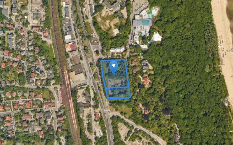 Grunt w miejscowości Sopot, Sopot (pomorskie). Działki numer: 3/1, 34/1, 33/1. Działki i grunty. Sopot, 81-713, Sopot, (woj. pomorskie)