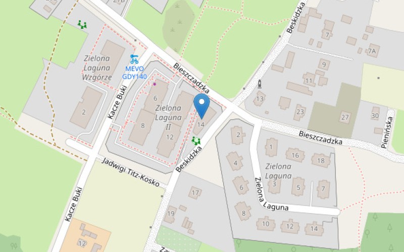 Mieszkanie w miejscowości Gdynia, Bieszczadzka 14/3 (pomorskie). Mieszkania. Bieszczadzka 14/3, 81-582, Gdynia, (woj. pomorskie)